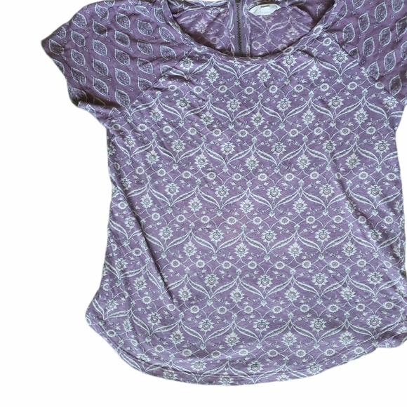 Lucky Brand Tops - Lucky Brand Purple Short Sleeve Top - S